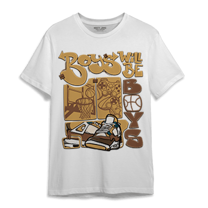 Cacao Wow 4s T Shirt Match Boys Will Be Boys - NastyJamz