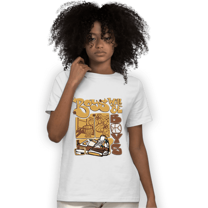 Cacao Wow 4s T Shirt Match Boys Will Be Boys - NastyJamz
