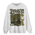 SE Craft Medium Olive 4s Sweatshirt Match Boys Will Be Boys - NastyJamz