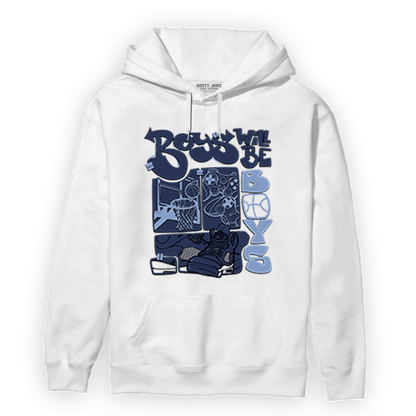 Midnight Navy 5s Hoodie Match Boys Will Be Boys - NastyJamz