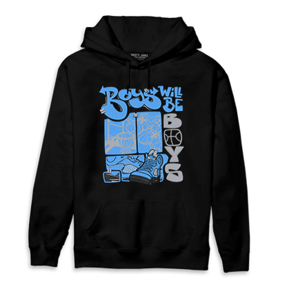 University Blue 5s Hoodie Match Boys Will Be Boys - NastyJamz