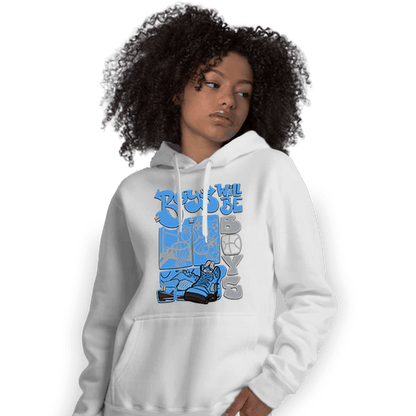 University Blue 5s Hoodie Match Boys Will Be Boys - NastyJamz