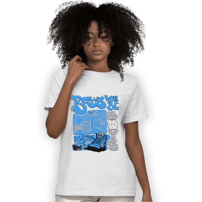 University Blue 5s T Shirt Match Boys Will Be Boys - NastyJamz