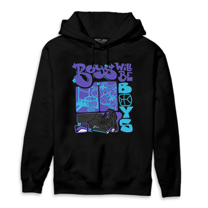 Aqua 6s Hoodie Match Boys Will Be Boys - NastyJamz