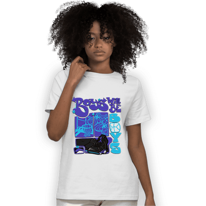 Aqua 6s T Shirt Match Boys Will Be Boys - NastyJamz