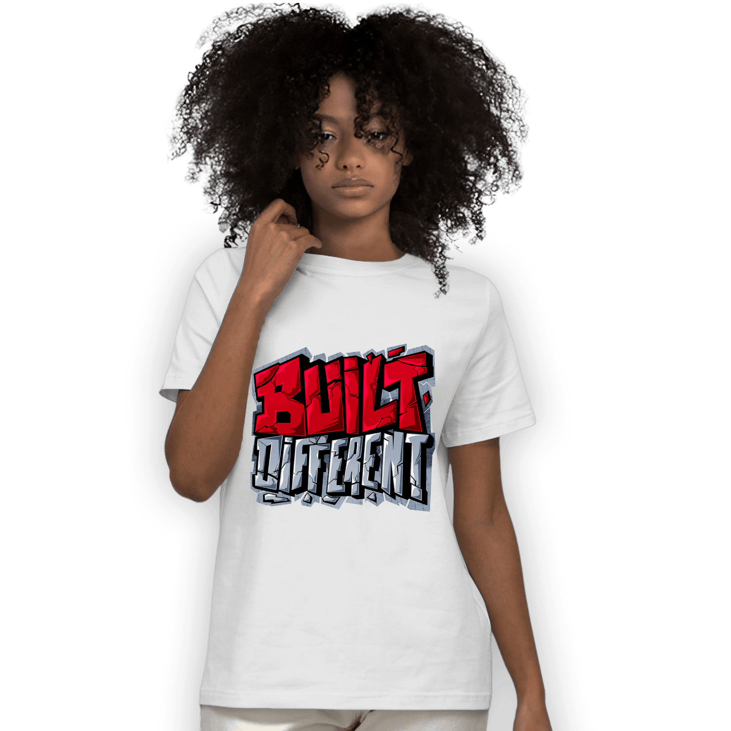 Cherry 11s T Shirt Match Built Different - NastyJamz