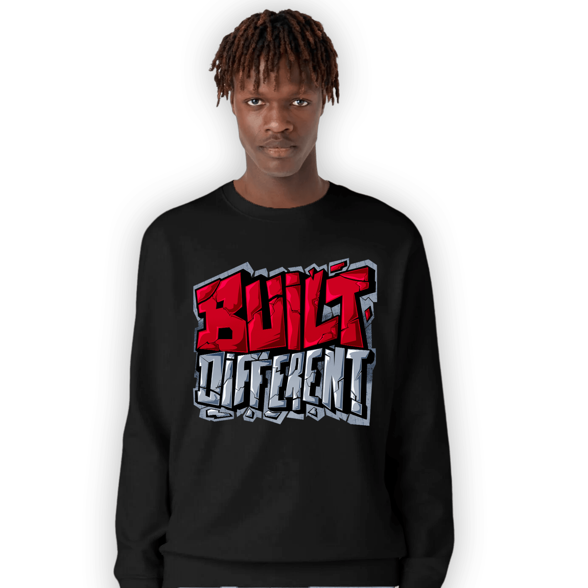 Cherry 11s Sweatshirt Match Built Different - NastyJamz