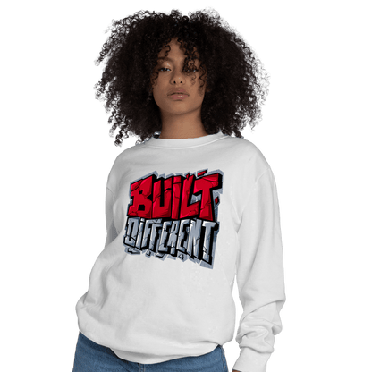 Cherry 11s Sweatshirt Match Built Different - NastyJamz