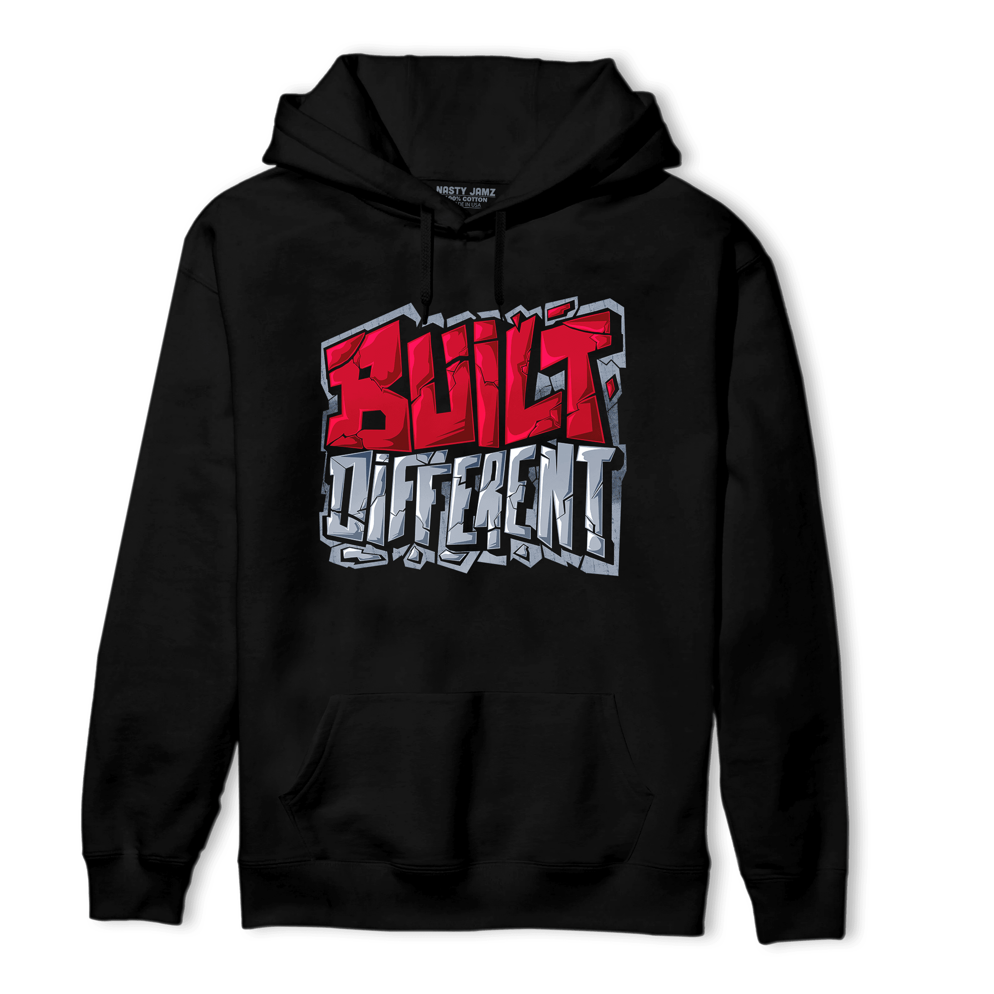 Cherry 11s Hoodie Match Built Different - NastyJamz