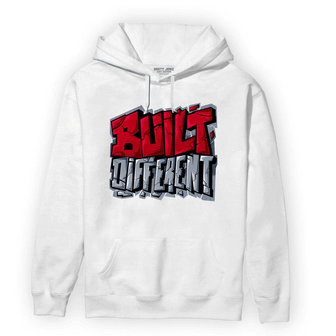 Cherry 11s Hoodie Match Built Different - NastyJamz