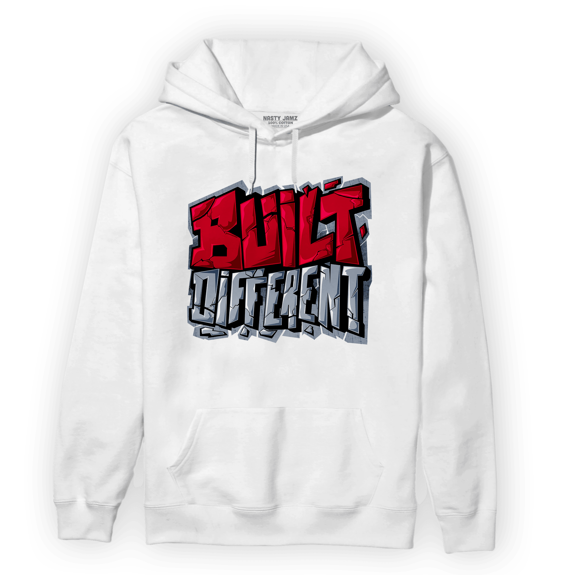 Cherry 11s Hoodie Match Built Different - NastyJamz