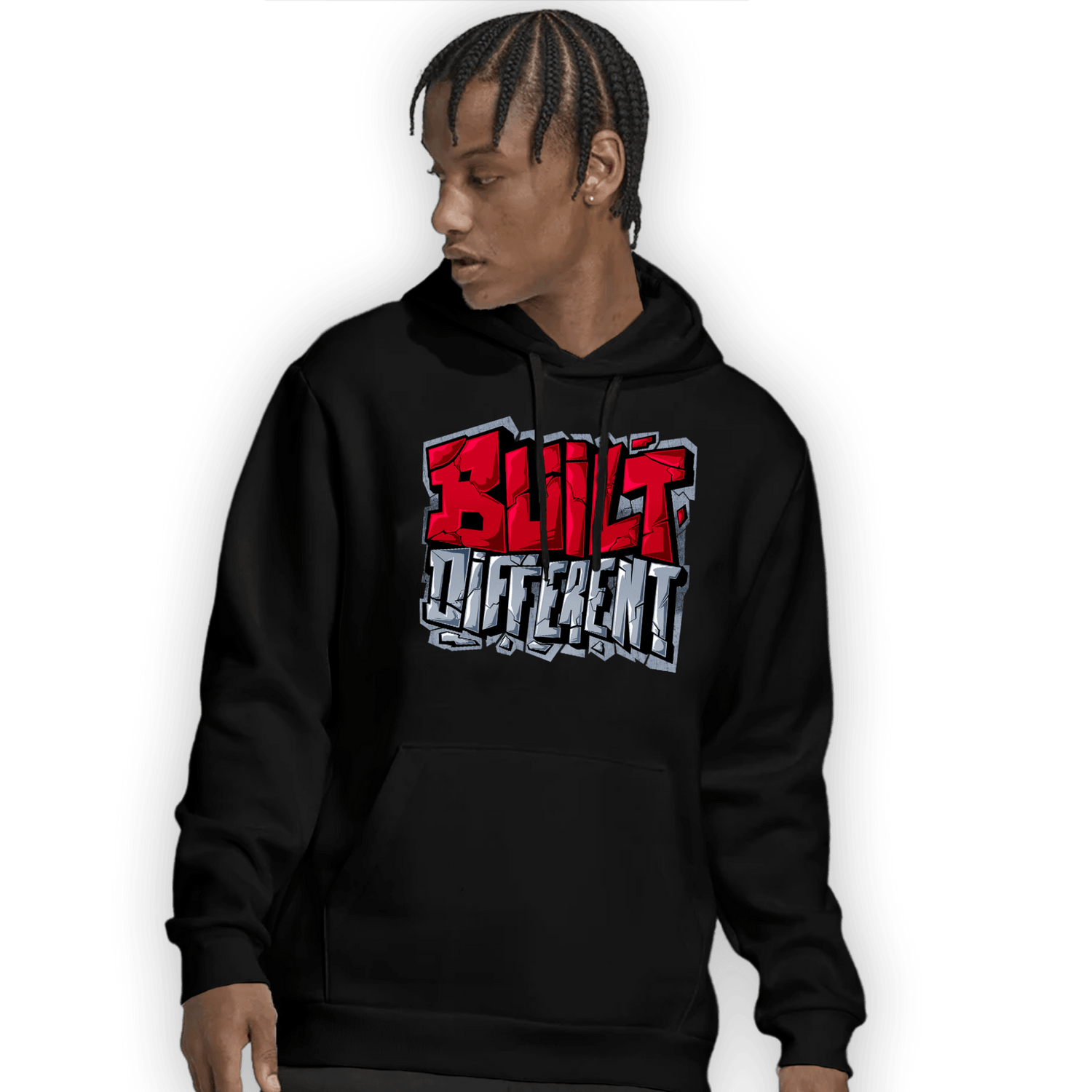 Cherry 11s Hoodie Match Built Different - NastyJamz