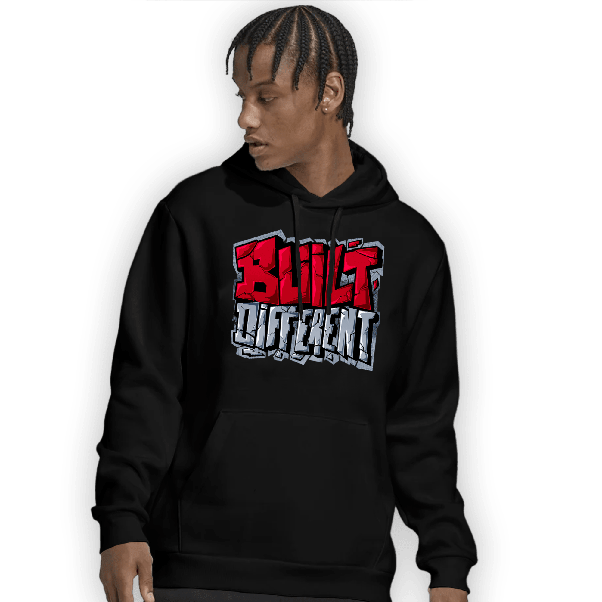Cherry 11s Hoodie Match Built Different - NastyJamz