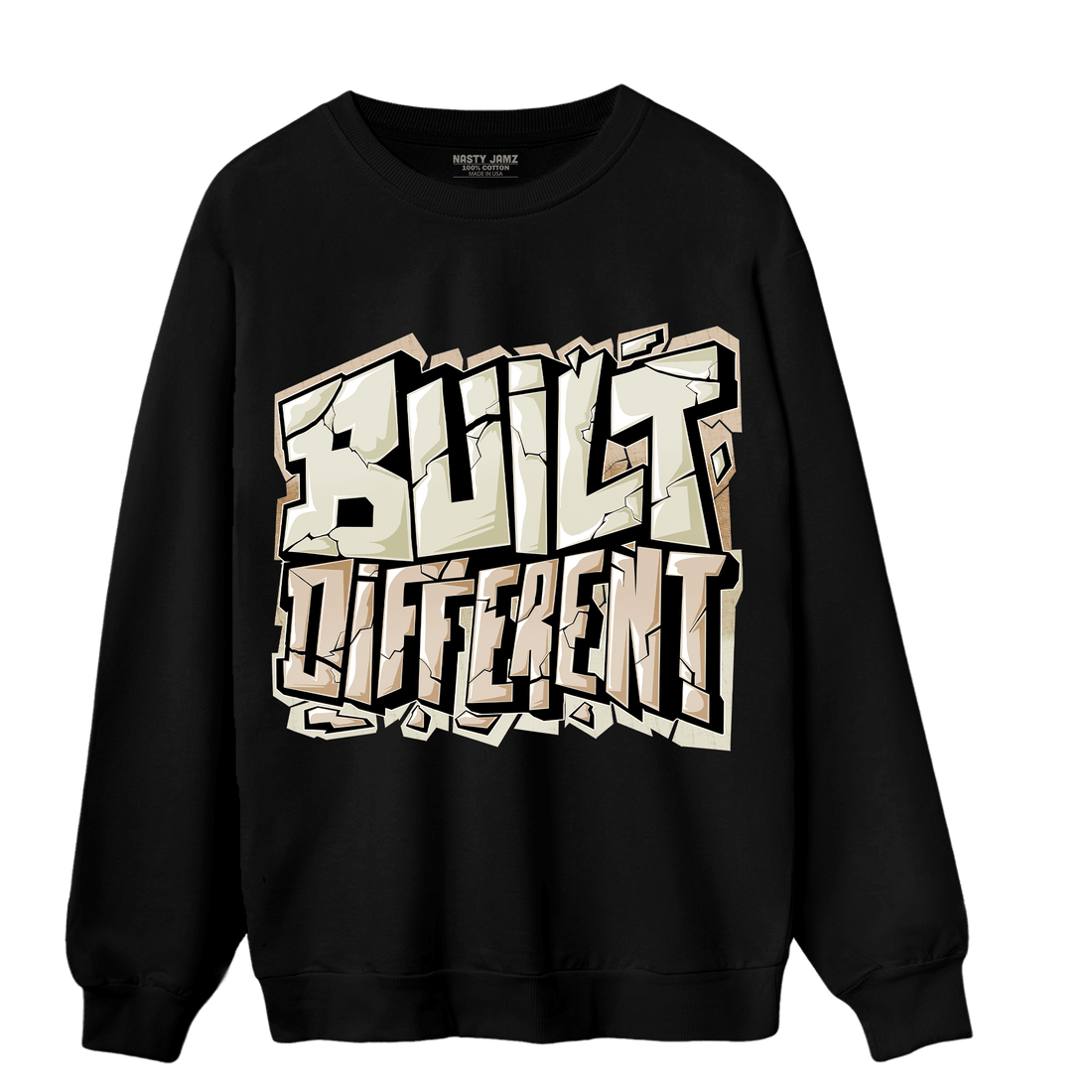 Neapolitan 11s Sweatshirt Match Built Different - NastyJamz