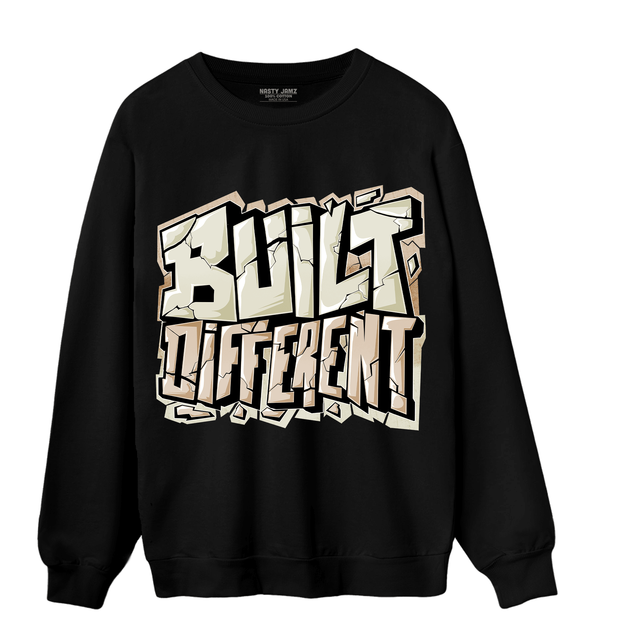 Neapolitan 11s Sweatshirt Match Built Different - NastyJamz