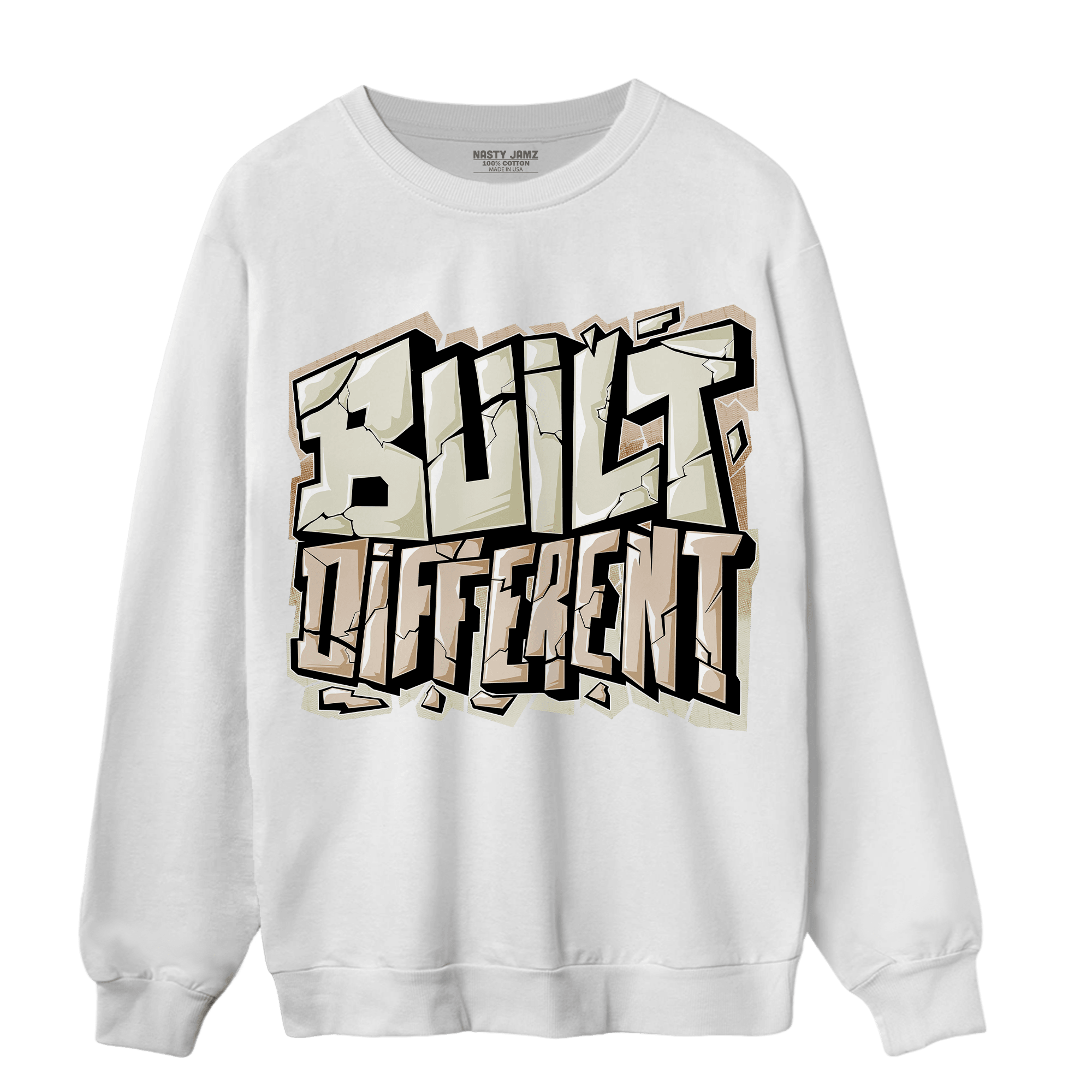 Neapolitan 11s Sweatshirt Match Built Different - NastyJamz