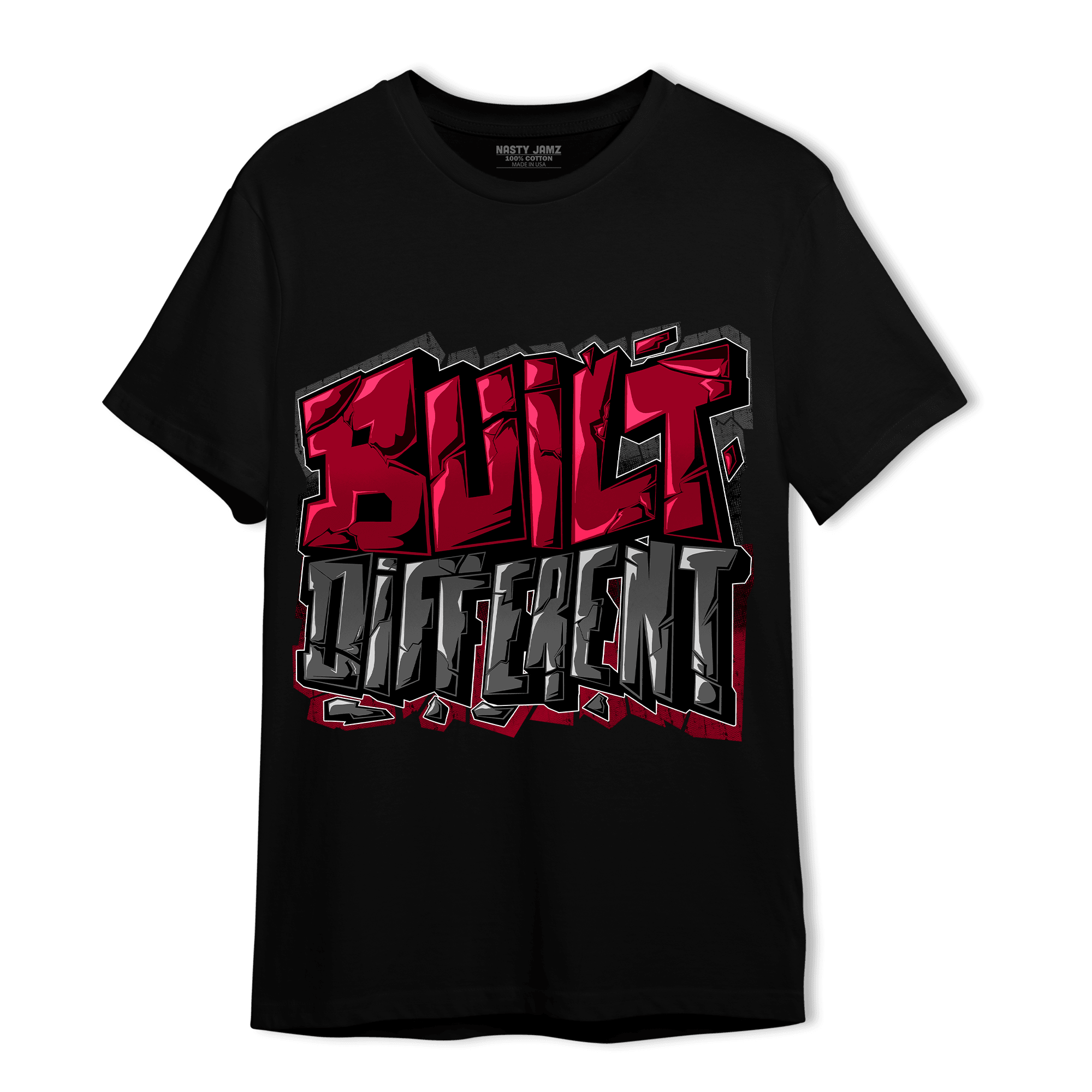Cherry 12s T Shirt Match Built Different - NastyJamz
