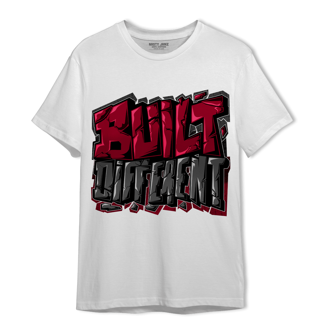 Cherry 12s T Shirt Match Built Different - NastyJamz