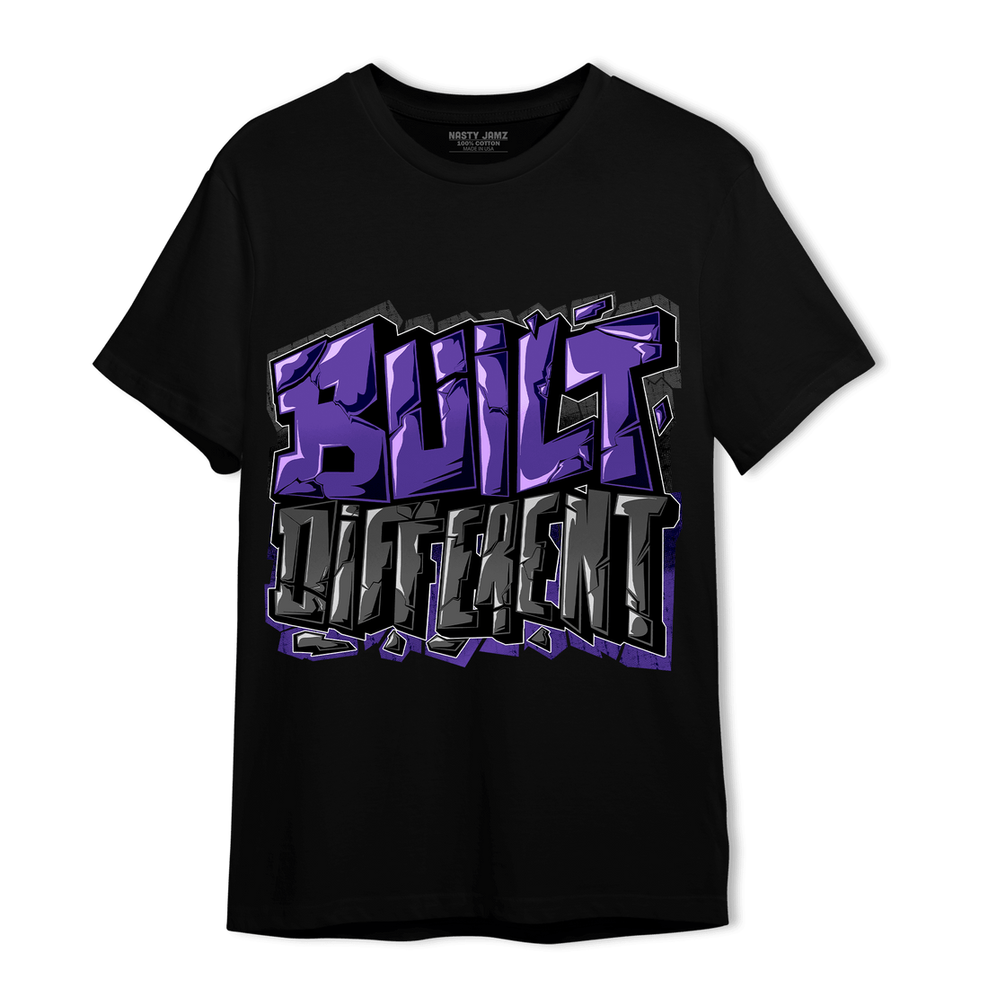 Field Purple 12s T Shirt Match Built Different - NastyJamz