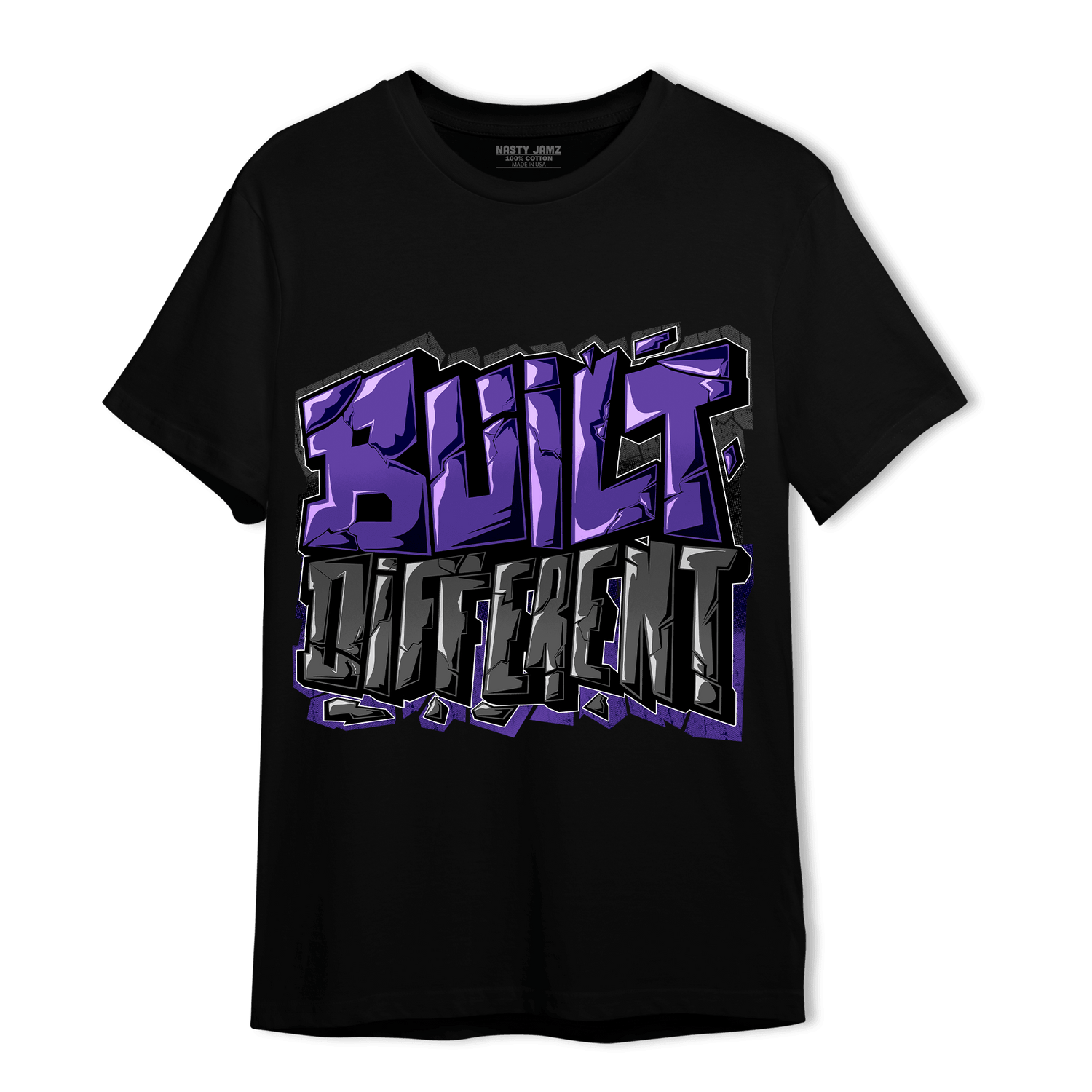 Field Purple 12s T Shirt Match Built Different - NastyJamz