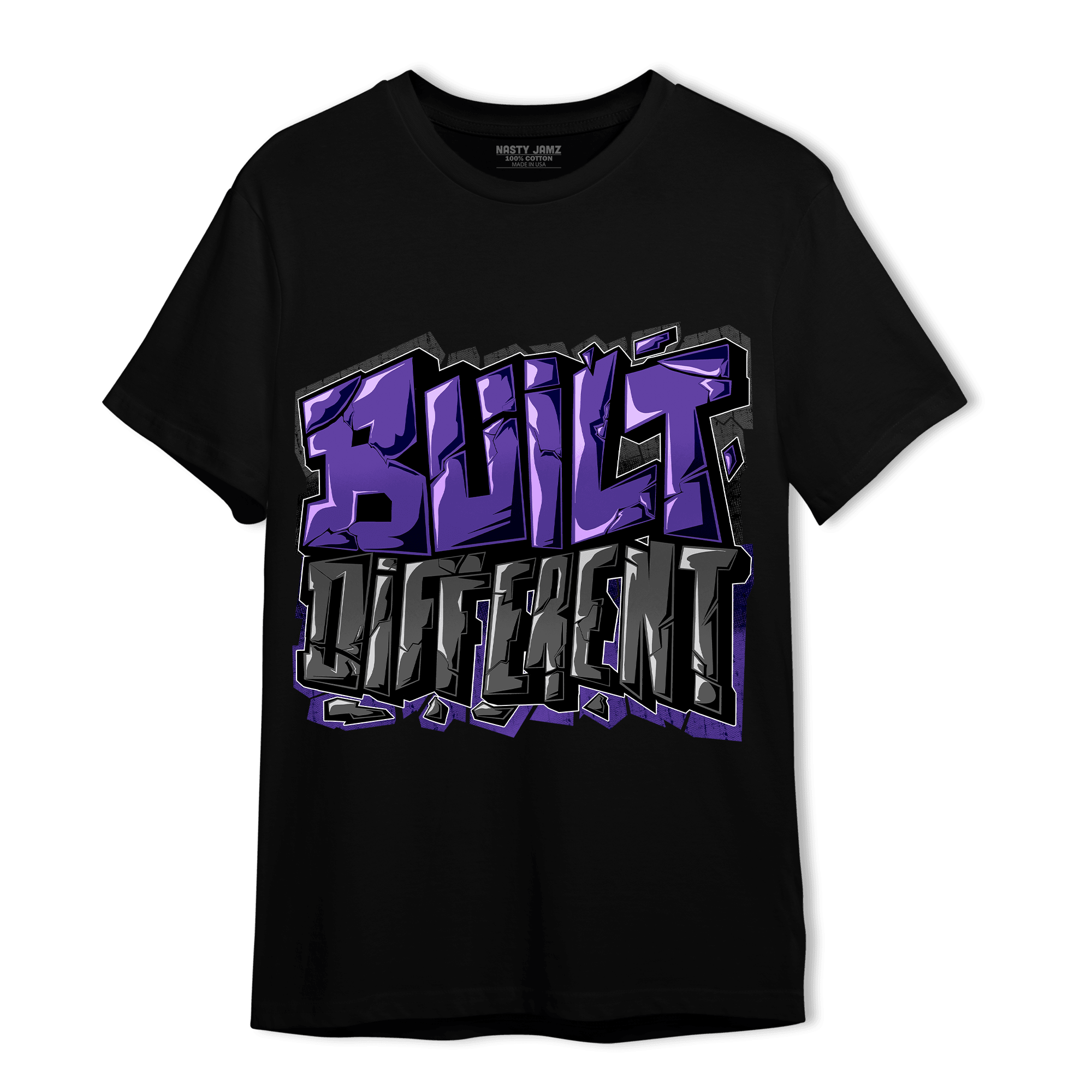 Field Purple 12s T Shirt Match Built Different - NastyJamz