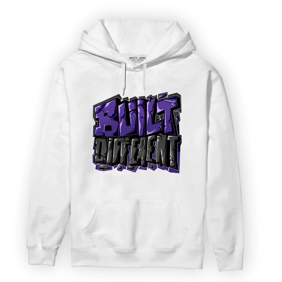 Field Purple 12s Hoodie Match Built Different - NastyJamz