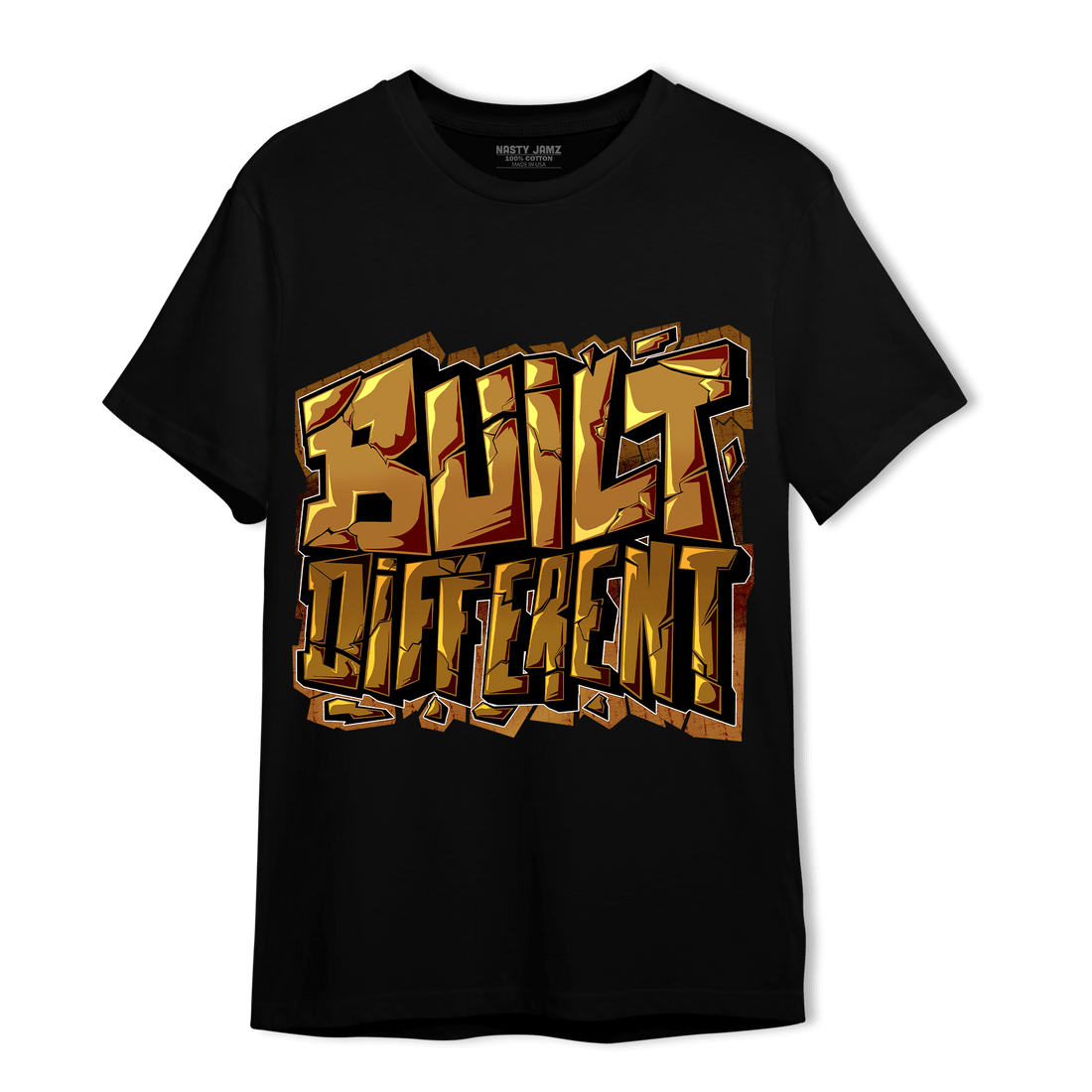 Wheat 13s T Shirt Match Built Different - NastyJamz