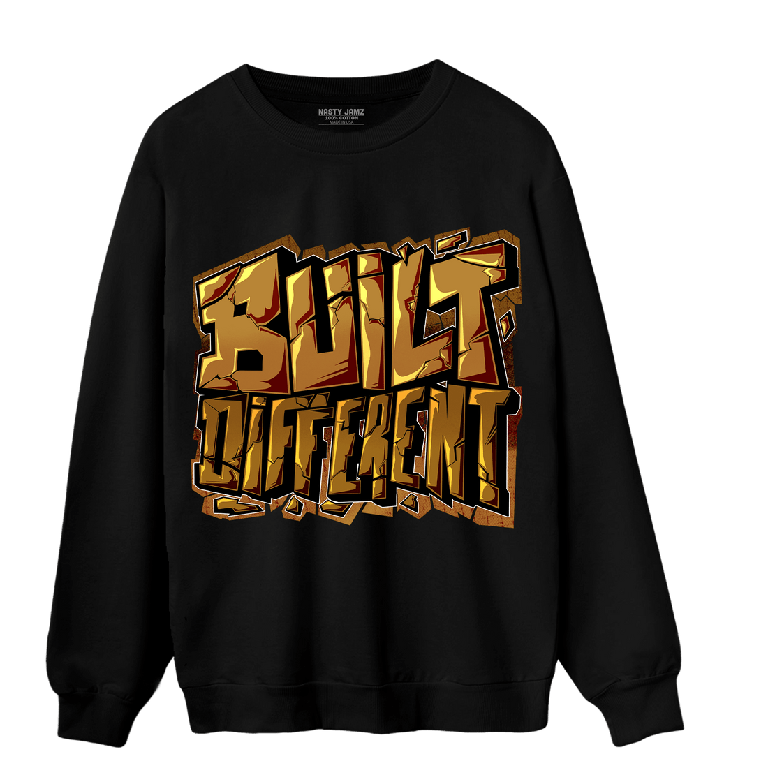 Wheat 13s Sweatshirt Match Built Different - NastyJamz