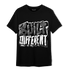 Black White 14s T Shirt Match Built Different - NastyJamz