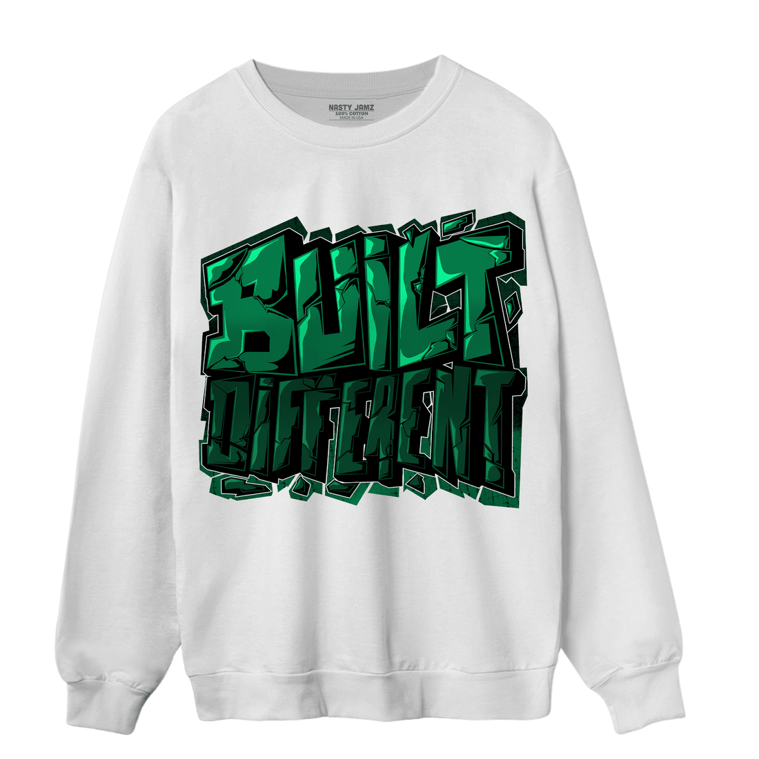 Celtic Lucky Green 1s Sweatshirt Match Built Different - NastyJamz