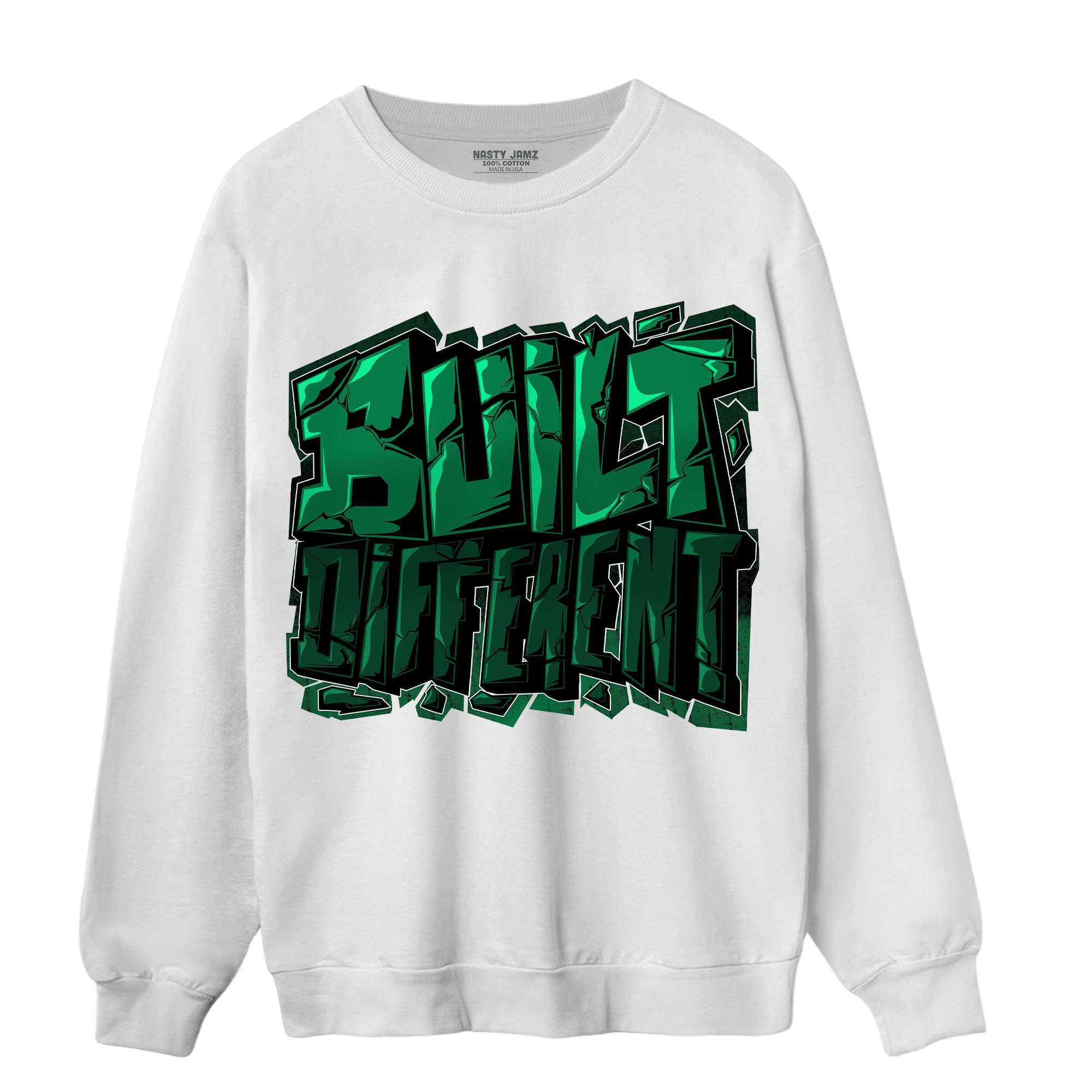 Celtic Lucky Green 1s Sweatshirt Match Built Different - NastyJamz