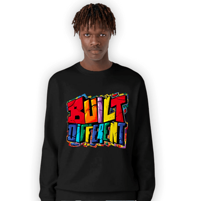 Mid GS Six Championships 1s Sweatshirt Match Built Different - NastyJamz