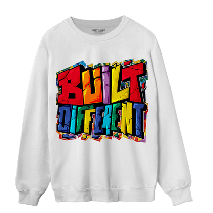 Mid GS Six Championships 1s Sweatshirt Match Built Different - NastyJamz