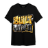 Mid SE Black Gold 1s T Shirt Match Built Different - NastyJamz