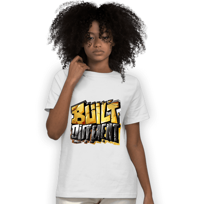 Mid SE Black Gold 1s T Shirt Match Built Different - NastyJamz