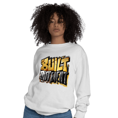Mid SE Black Gold 1s Sweatshirt Match Built Different - NastyJamz