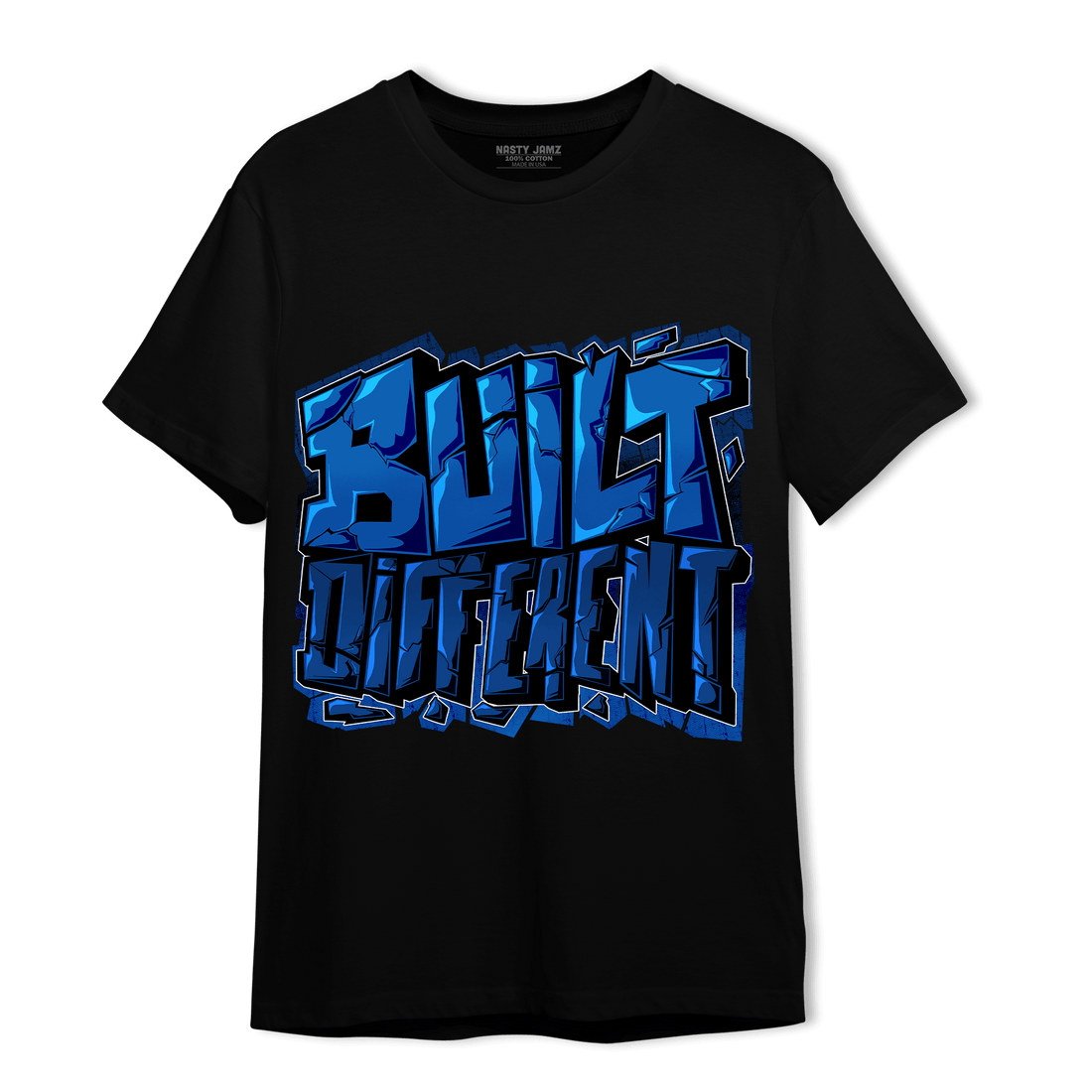 Royal Reimagined 1s T Shirt Match Built Different - NastyJamz