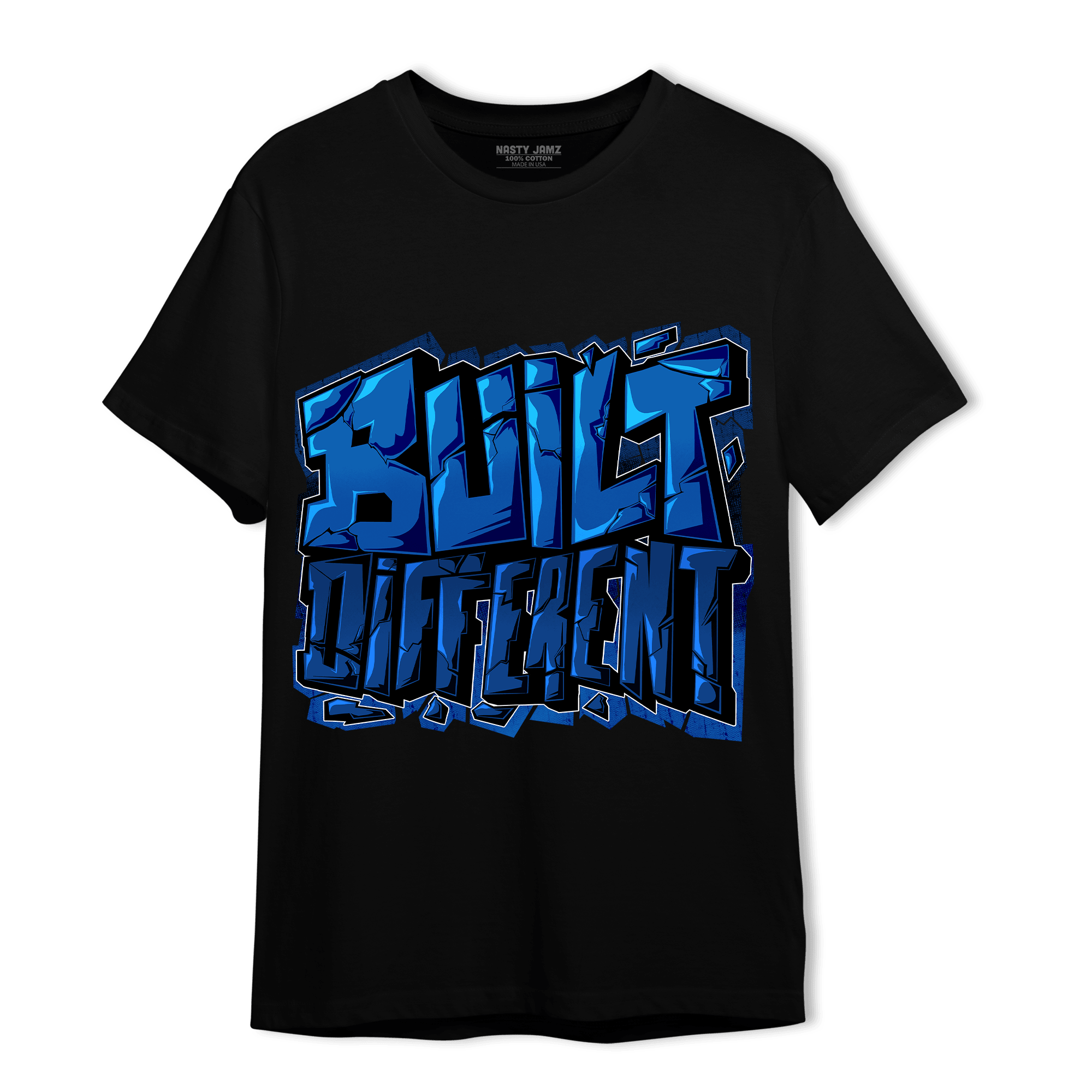 Royal Reimagined 1s T Shirt Match Built Different - NastyJamz