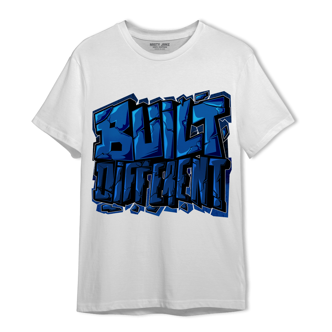 Royal Reimagined 1s T Shirt Match Built Different - NastyJamz