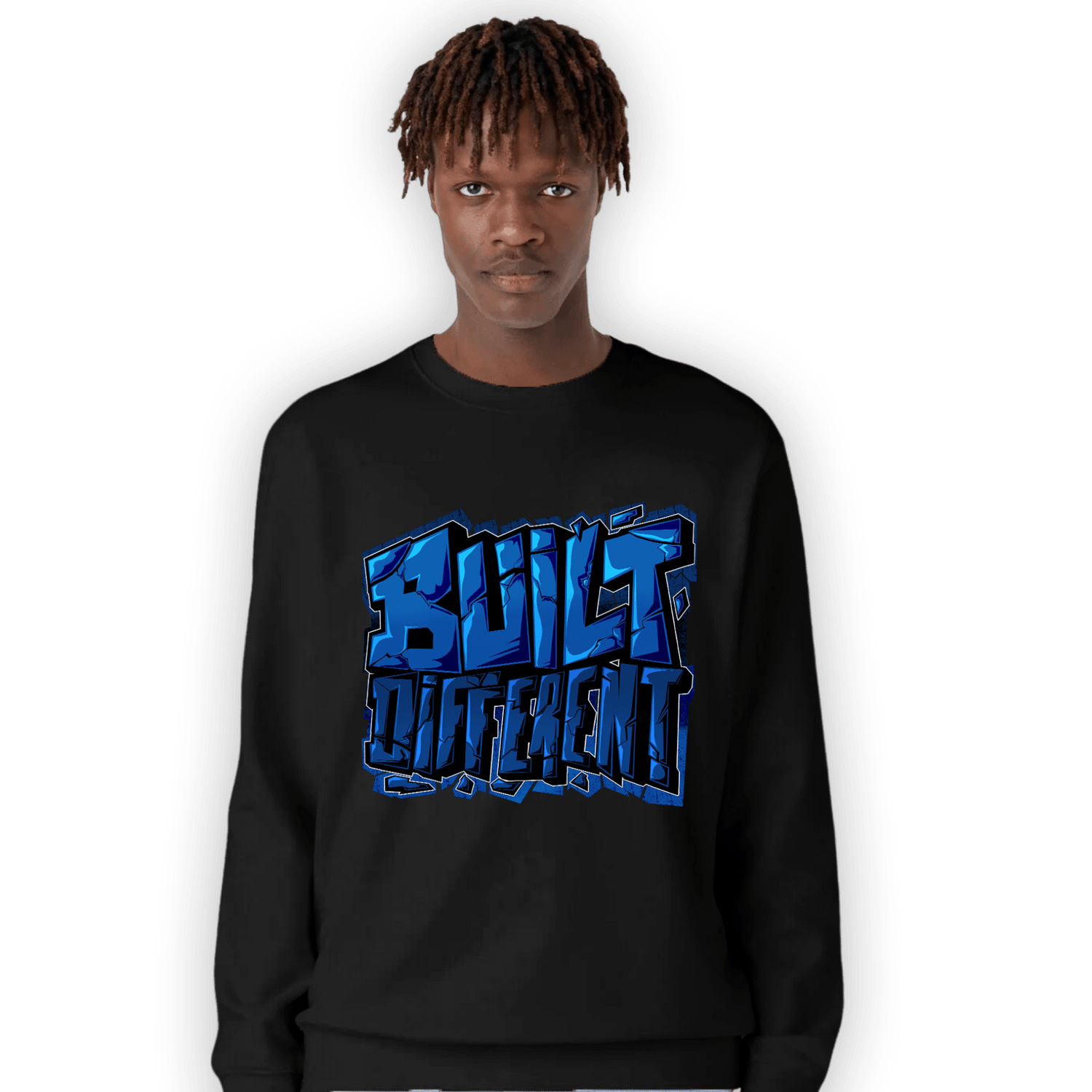 Royal Reimagined 1s Sweatshirt Match Built Different - NastyJamz