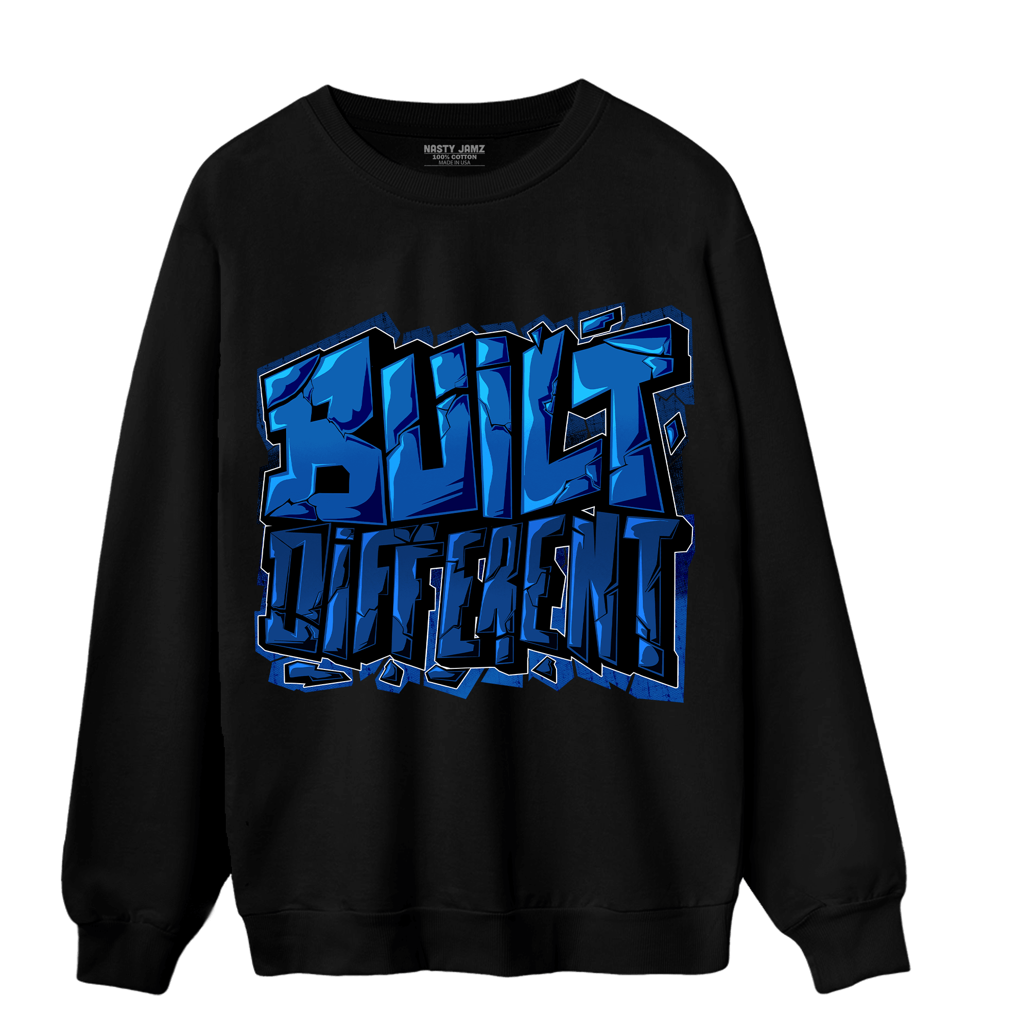 Royal Reimagined 1s Sweatshirt Match Built Different - NastyJamz