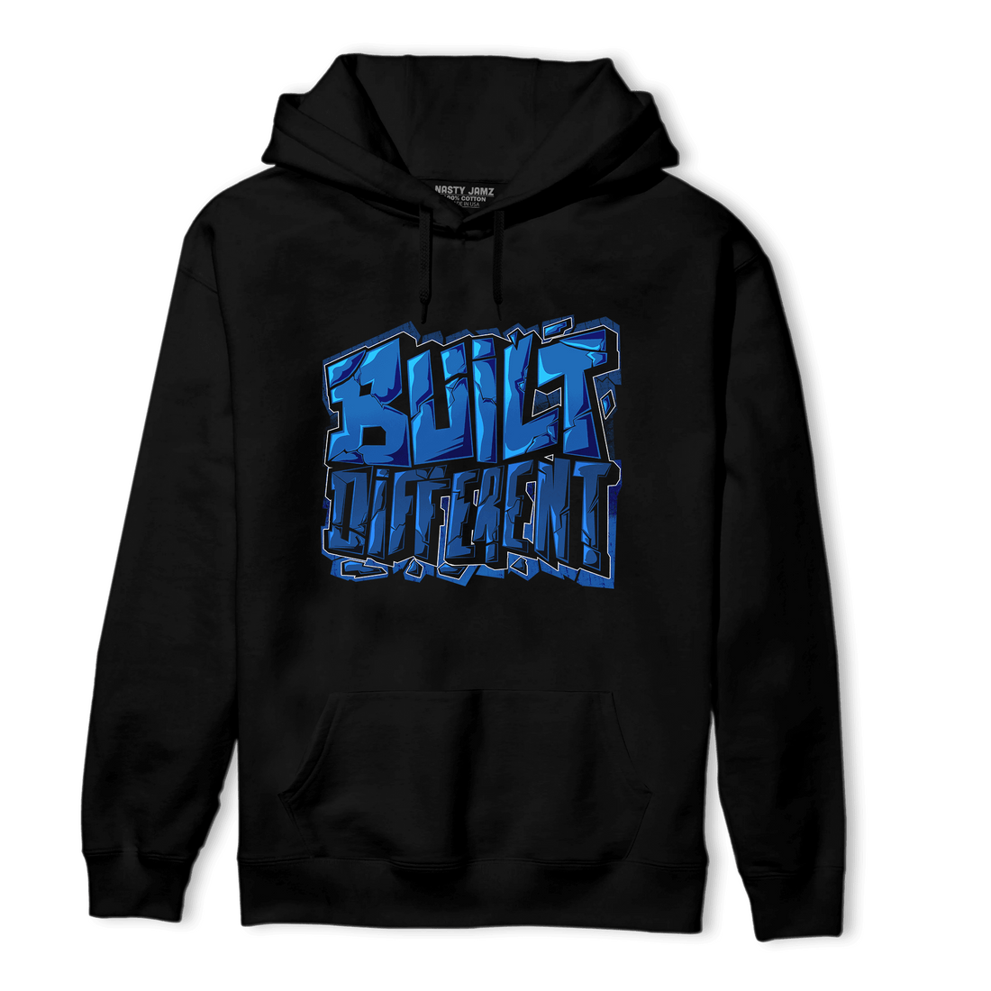 Royal Reimagined 1s Hoodie Match Built Different - NastyJamz