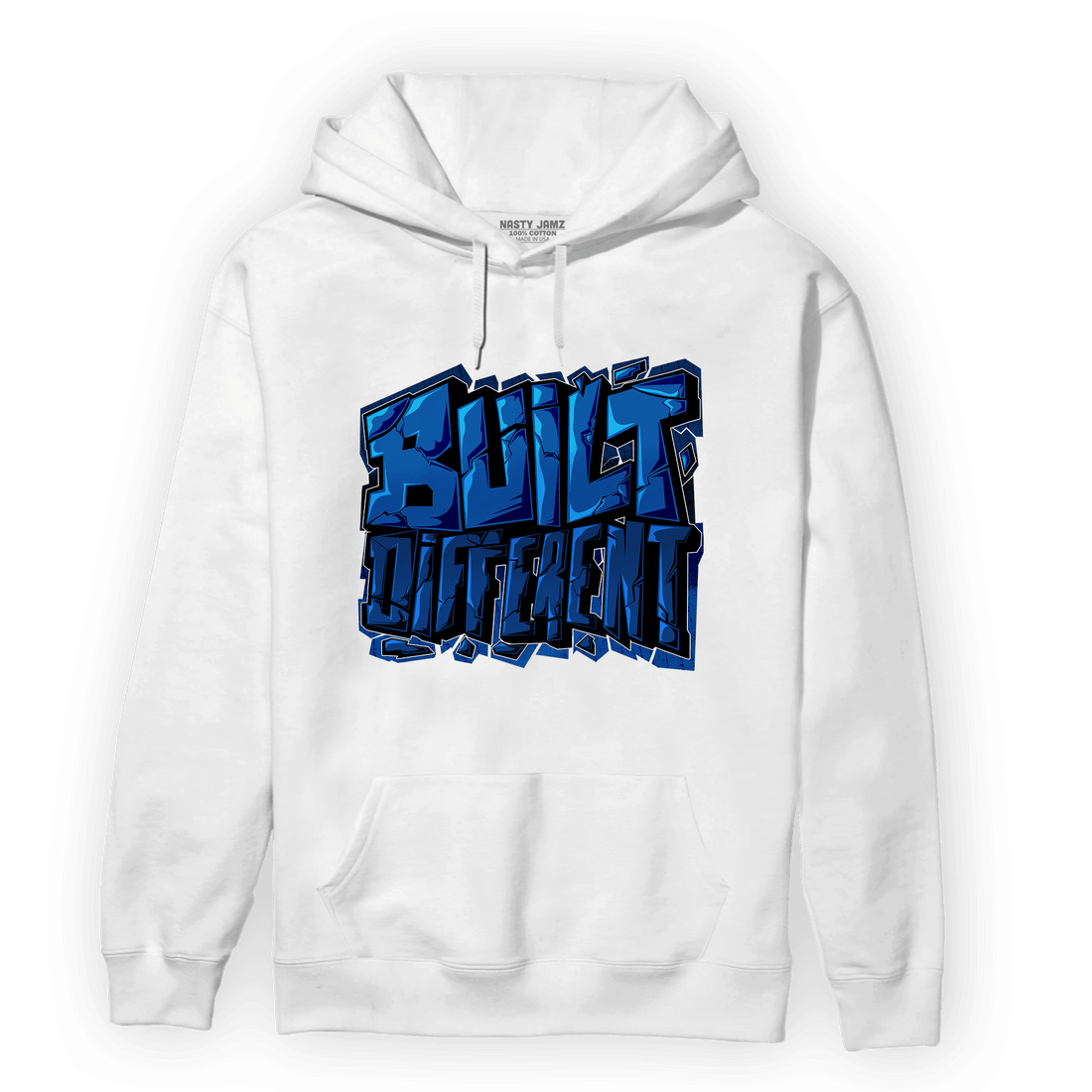 Royal Reimagined 1s Hoodie Match Built Different - NastyJamz