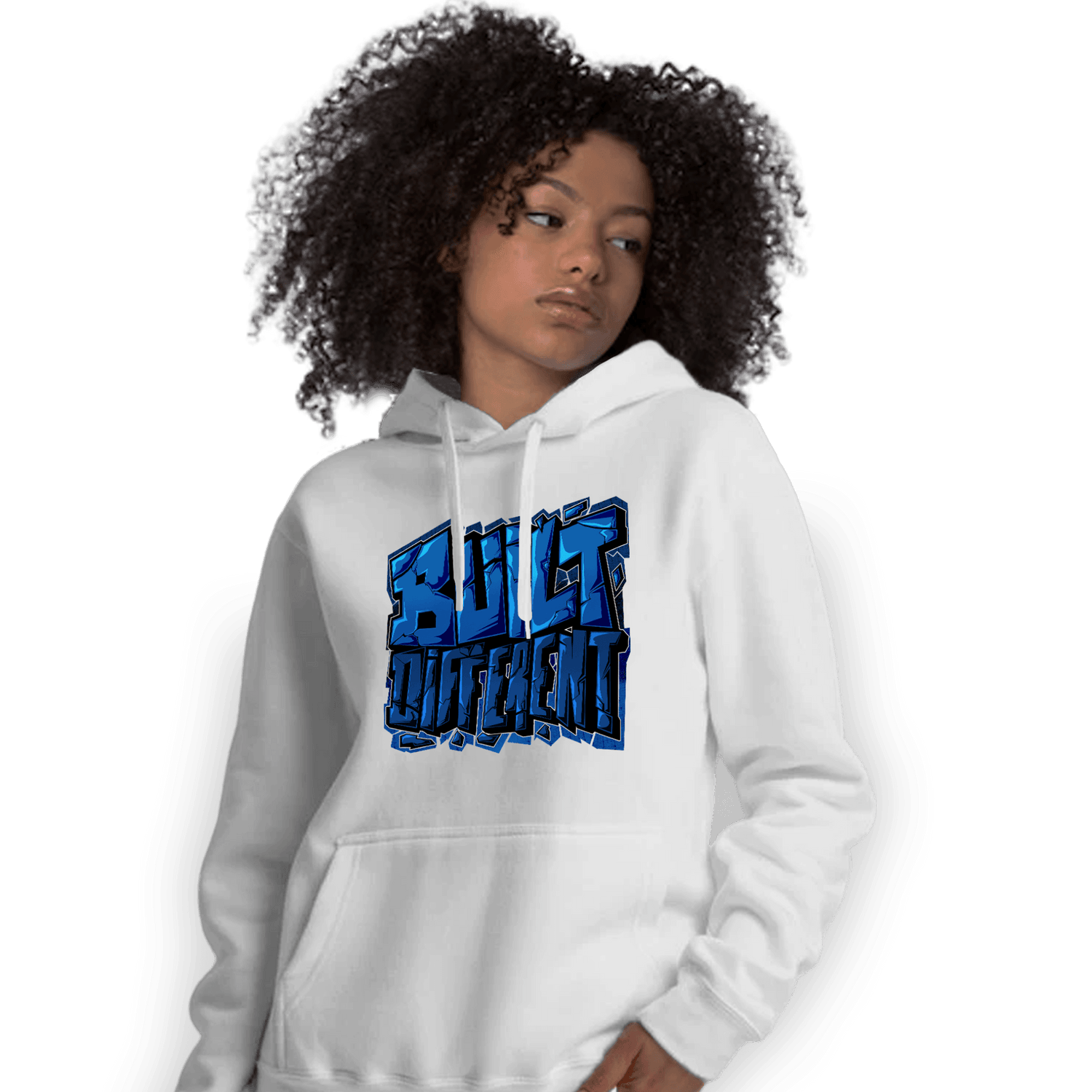 Royal Reimagined 1s Hoodie Match Built Different - NastyJamz