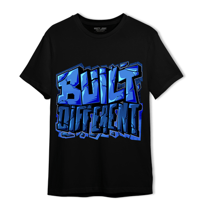 University Blue Toe 1s T Shirt Match Built Different - NastyJamz