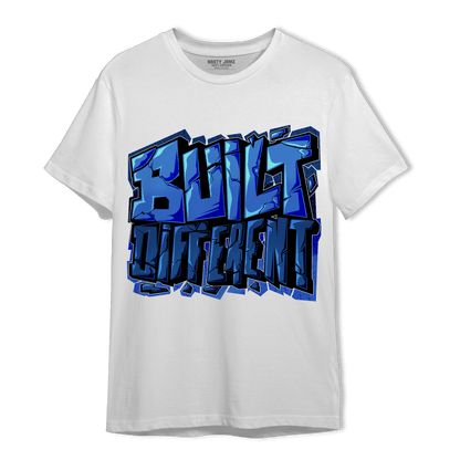 University Blue Toe 1s T Shirt Match Built Different - NastyJamz