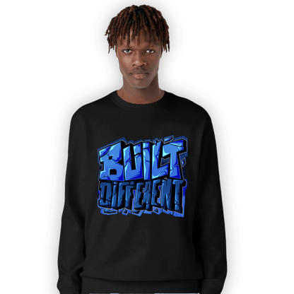 University Blue Toe 1s Sweatshirt Match Built Different - NastyJamz