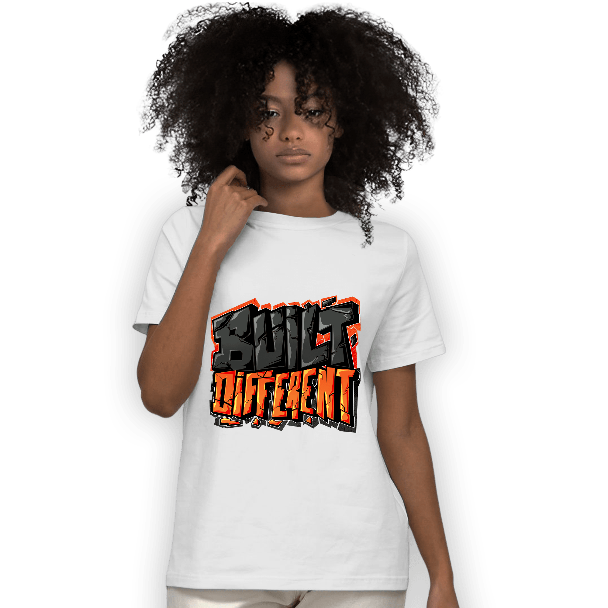 Fear Pack 3s T Shirt Match Built Different - NastyJamz