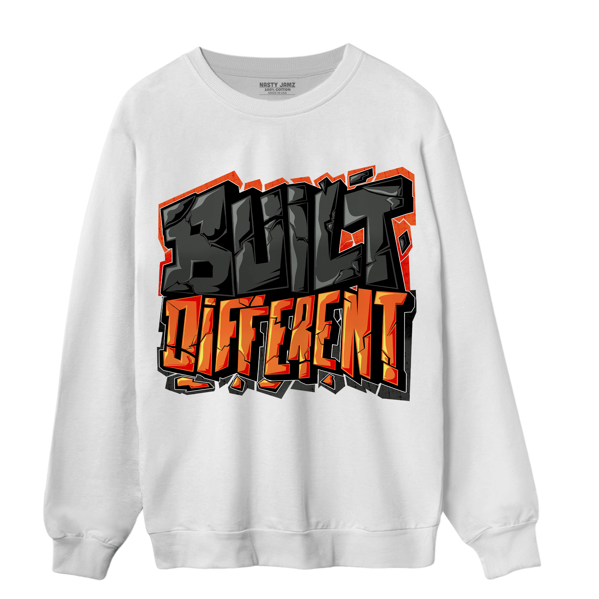Fear Pack 3s Sweatshirt Match Built Different - NastyJamz