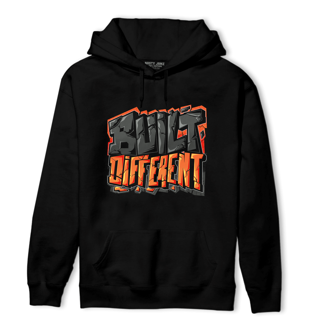 Fear Pack 3s Hoodie Match Built Different - NastyJamz
